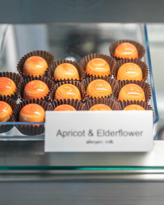 Apricot Elderflower bonbons