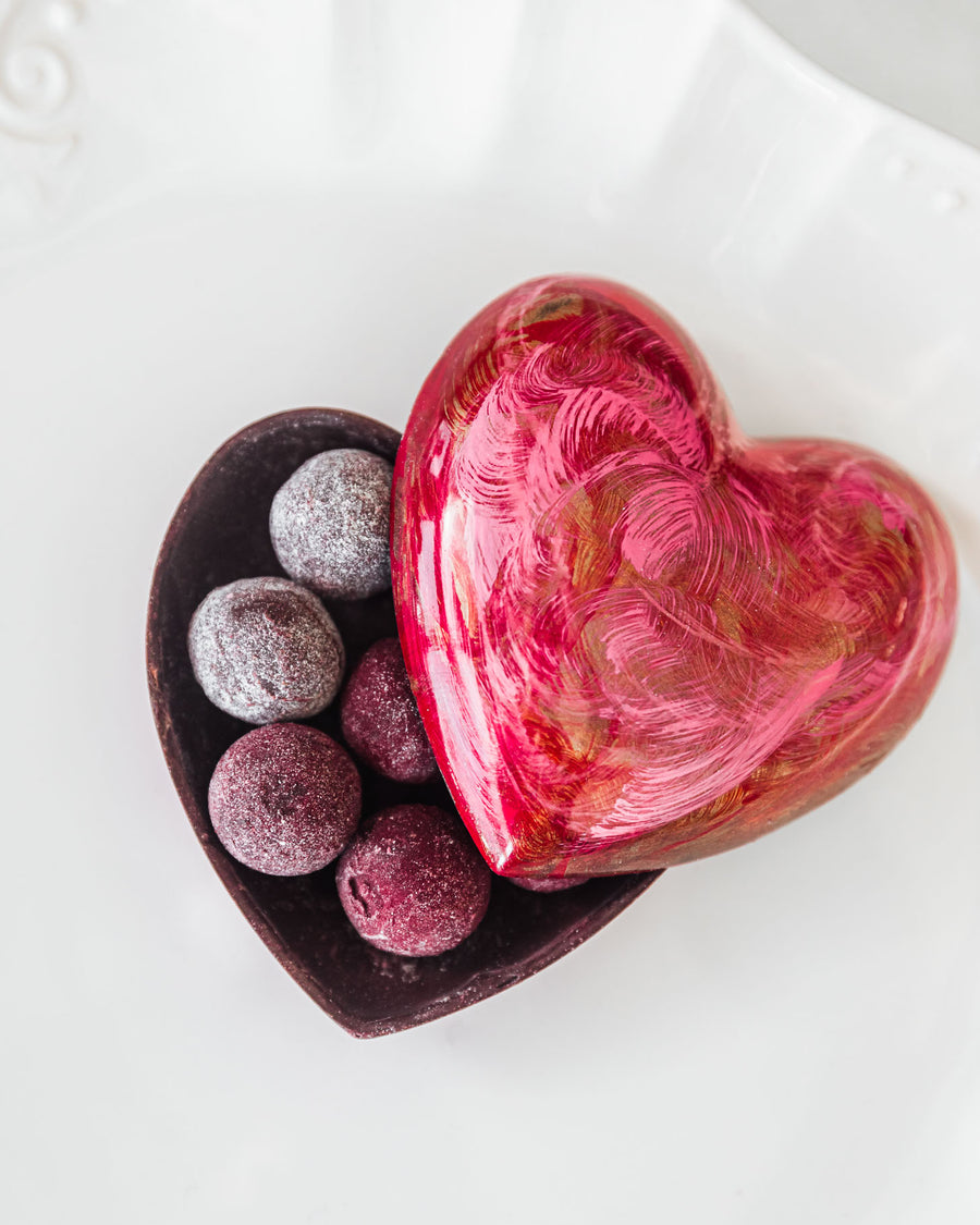 Chocolate Heart Box & Truffles In-Store Pickup Only